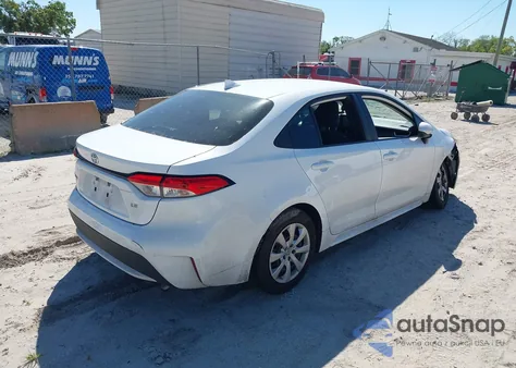 2020 Toyota Corolla Le z USA, uszkodzony, nr VIN 5YFEPRAE7LP142792